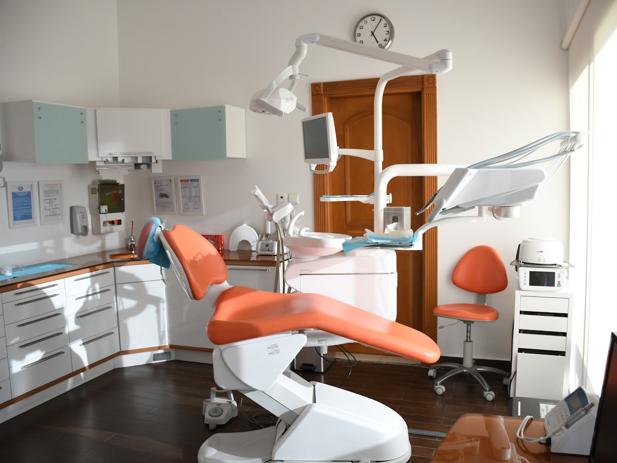 Treatment room with dental chair at Sunrise Dental Clinic